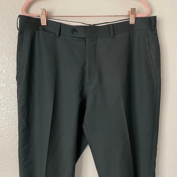 Suitsupply‎ Pants Mens US 40 Gray Soho Wool Straight Leg Office Business Preppy - Picture 4 of 10